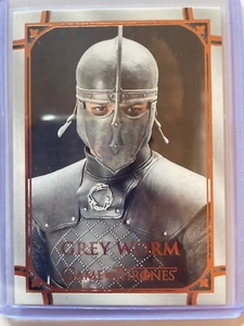 Game of Thrones Complete Series Iron Expansion Copper #257 10/99 Grey Worm - Picture 1 of 2
