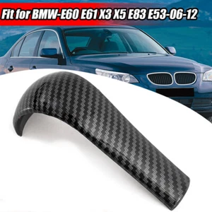 1X Cubierta de palanca de cambios de palanca de cambios para BMW E60 E90 X5 X3 E53 E83 - Imagen 1 de 11