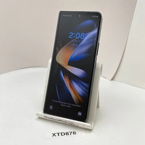 Samsung Galaxy Z Fold4 5G SM-F936U1 - 512GB Phantom Black (Unlocked) - Fair Cond - Picture 1 of 8