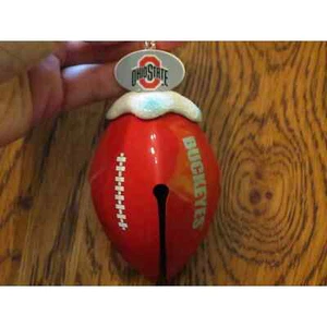 Adorno de Navidad Buckeyes Bell del estado de Ohio de la NCAA - Imagen 1 de 3