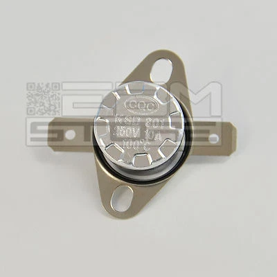 interruttore termico 60°C normalmente aperto - termostato sensore - ART. EP04