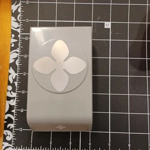 Carta usata extra large punzone 2,5" fiore dogwood cartellino matrimonio EK SUCCESSO - Foto 1 di 4