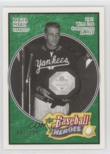 2005 Upper Deck Baseball Heroes Emerald /199 Roger Maris #109