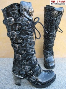 New Rock Boots Magarita TR004-C5 botas de mujer tacón alto talla 36 a 41      - Imagen 1 de 6