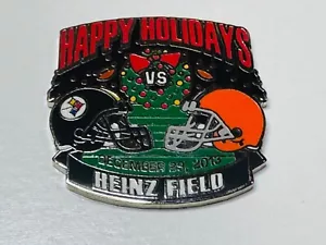 Pittsburgh Steelers vs Cleveland Browns Game Day Pin December 23 2013 12/23/13 - Picture 1 of 2