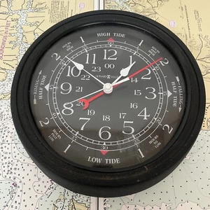 HOWARD MILLER NAUTICAL 613-594 EBB TIDE WALL CLOCK *N/R | #117571159 - Picture 1 of 3