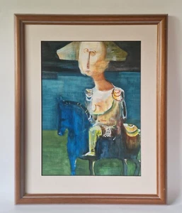 Pintura al óleo expresionista original Samuel Gareginyan b: 1961 - Imagen 1 de 8