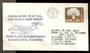 DOUGLAS YC-15 STOL TEST FLIGHT EDWARDS, CA 7/30/76 - Picture 1 of 1