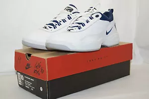 Nike Air Reckoning Intérieur Tennis 1998 Gr. 44 Blanc Bleu 140678 141 Inclus Box - Bild 1 von 10