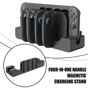 Mumba Ladestation für NintendoSwitch 2-4in1 Schnellladestation Magnetfuß - Bild 1 von 14