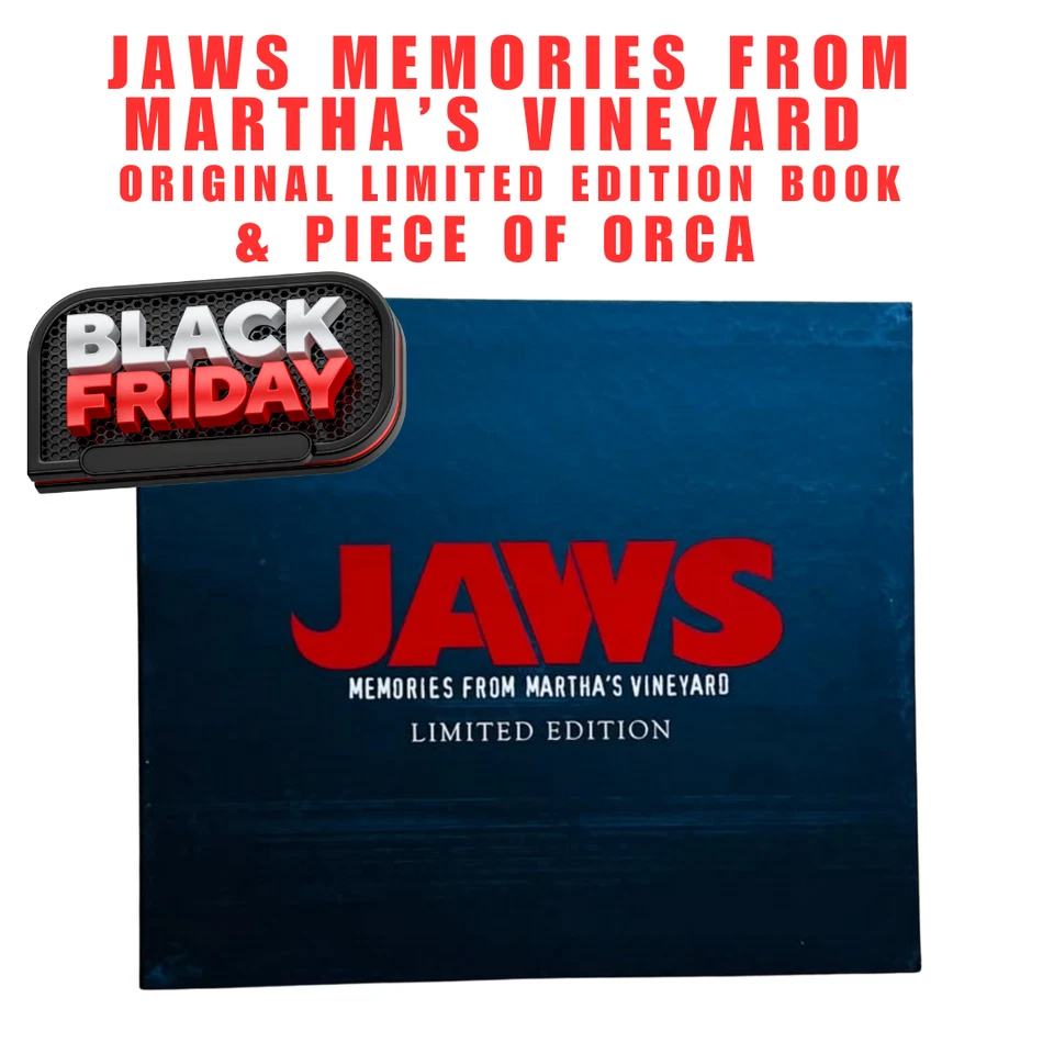 Jaws Memories From Martha’s Vineyard Limited Edition Book & Orca Piece + more - Image 1 of 4