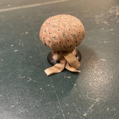 Antique  sewing needle & Pin Cushion  - Image 1 of 4