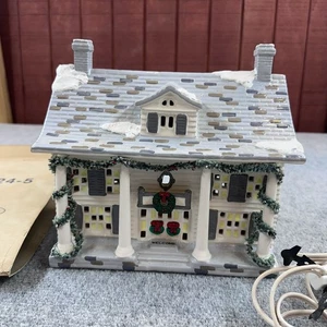 Dept 56 Snow Village Cumberland House #5024-5 w/Box & Light Cord - Picture 1 of 13