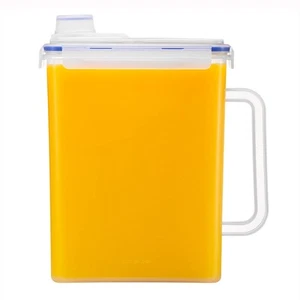 Aqua Fridge Door Water Jug with Handle BPA Free Plastic Pitcher with Screw To... - Picture 1 of 7