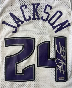 Bobby Jackson Signed Sacramento Kings AUTHENTIC Nike Jersey Beckett COA - Picture 1 of 8