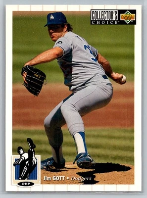 1994 Collector's Choice Jim Gott Los Angeles Dodgers #113 - Image 1 of 2