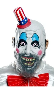 CASA DE 1000 CADÁVERES CAPITÁN SPAULDING ADULTO MÁSCARA LÁTEX ACCESORIO HALLOWEEN - Imagen 1 de 2