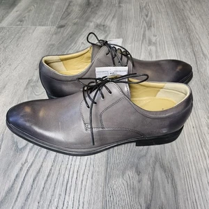 Zapatos con cordones Steptronic Flex Derby para hombre EU 42 UK 8 piel de oveja gris nuevos sin caja  - Imagen 1 de 11