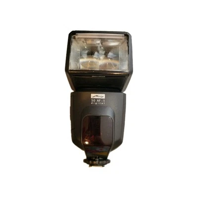 Metz Mecablitz 50 AF-1 Shoe Mount Flash for PENTAX For Canon Digital & Film - Image 1 of 4