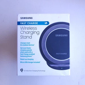 Samsung Fast Charge Qi Wireless Charging Stand Dock Pad For Galaxy S10 S10+ S10e - Picture 1 of 7