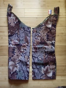 Vintage CABELA'S Brown Camouflage Hunting Chaps - Picture 1 of 11