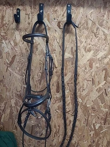 John Whitaker Bridle,bit & Reins. Cob Size, Brown..(Ref:314Y) - Picture 1 of 11