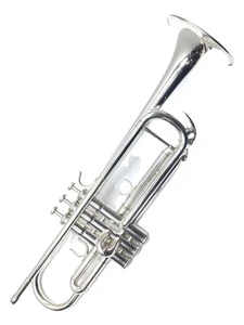 YAMAHA YTR-4335GS silver Trumpet Musical Instruments with hard case - Picture 1 of 9