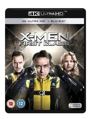 X-Men: First Class (4K UHD Blu-ray) Jennifer Lawrence Lucas Till Kevin Bacon - Image 1 of 2