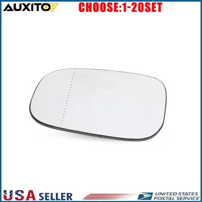 Для Volvo C70 2008-2013 2,5 л 5 цилиндров турбо левая сторона подогрев зеркало стекло OEM 1-5 X - Изображение 1 из 4