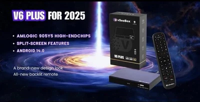 🏈🏈NEWEST MODEL! VSEEBOX V6 PLUS. MAKE AN OFFER. BEST DEAL ON EBAY.🏈🏈 - Image 1 of 4