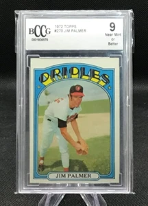 1972 Topps JIM PALMER #270 BCCG 9 Orioles HOF - Bild 1 von 2
