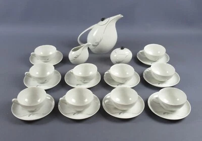 Service Von Tee Caffè Keramik Design Scherzer Bavaria Germany Vintage Xx Sec - Bild 1 von 4