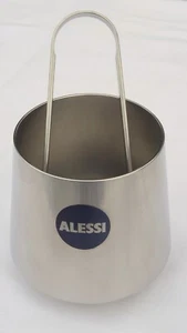 Vintage Alessi Eiseimer Eisbehälter mit Eiszange von Alessi Italien Design - Bild 1 von 7