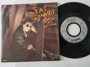 Pat Benatar - Sex As A Weapon 7'' Vinyl France - Picture 1 of 5