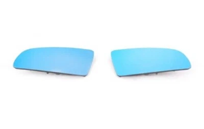 Juego de espejos laterales asféricos de ángulo dividido tintados azules para Audi A4 S4 RS4 B6 B7 Foto 1 de 2