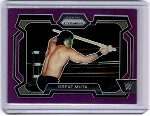 Great Muta 2024 Panini Prizm WWE Purple Prizm #74 WWE Legends #101/149 - Picture 1 of 2