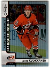 2017-18 O-pee-Chee Rainbow Janne Kuokkanen Rookie #631 Carolina Hurricanes