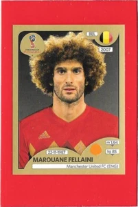 WC RUSSIA Gold 2018 Panini Figurina-Sticker n. 523 - BELGIUM - MAROUANE FELLAINI - Picture 1 of 4