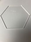 17 New Hexagon Acrylic Blanks - Name Plates, Place Cards & Other Craft DIY’s