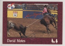 1991 Rodeo America Pro Rodeo Cards Set B David Motes #72