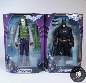 Dark Knight Batman Nuevo Batitraje y El Guasón 10 Pulgadas Figura de Acción Mattel 2008 - Imagen 1 de 5