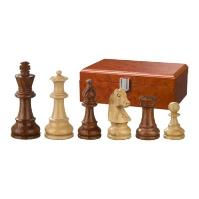 Chess Figures - Sigismund - Wood - Staunton - Kings Height 83 MM - Image 1 of 2
