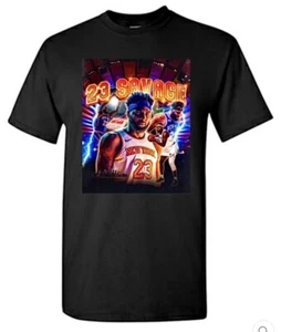 Mitchell Robinson Savage Knicks T-Shirt - Foto 1 di 1