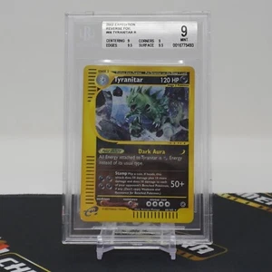 BGS 9 MINT Tyranitar Reverse #66/165 Expedition English Pokemon Cards - Picture 1 of 2