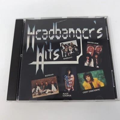 Headbanger's Hits CD Various Warrant Cinderella Judas Priest Helix Ozzy Alice - Image 1 of 4