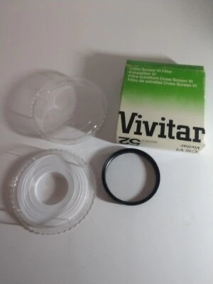 VIVITAR CROSS SCREEN FILTER CS VI 52MM - Image 1 of 4