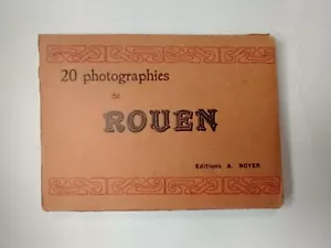 Vintage Souvenir Photo Pack 20 B&W Photographs of Rouen France 2.75"x3.75" - Picture 1 of 7