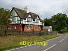 Photo 6x4 Black and white houses by the A489 road Lydham  c2006