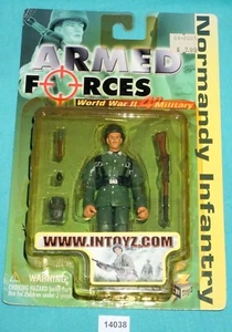 INTOYZ 1/18 German Normandy Infantry w Rifle ARMED FORCES Bubble Toning RARE MOC - Picture 1 of 2