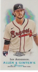 2021 Topps Allen & Ginter Chrome Mini Ian Anderson RC #MRD-15 Atlanta Braves - Bild 1 von 1